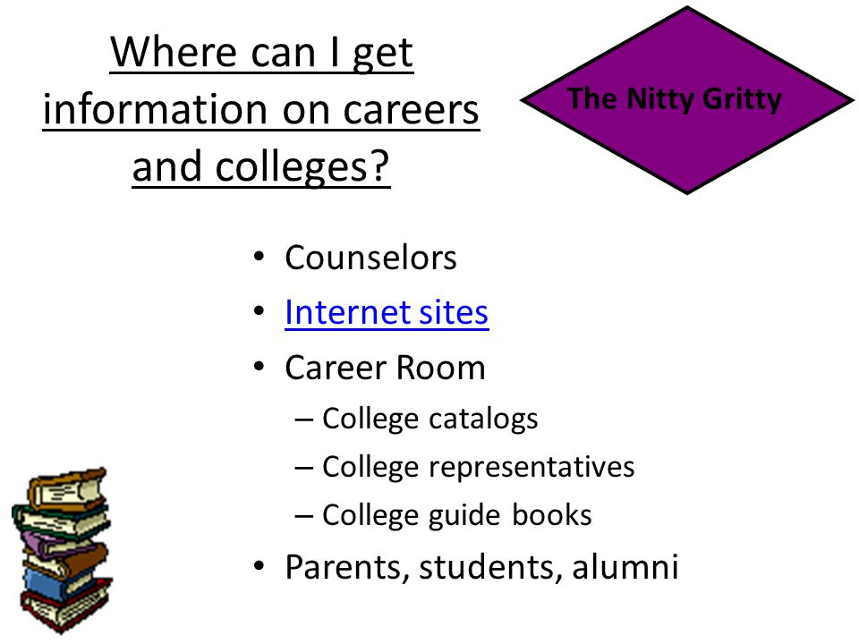 Where can I get information on careers and colleges.