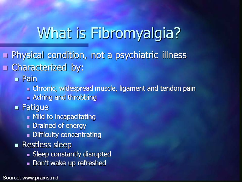 What is Fibromyalgia.