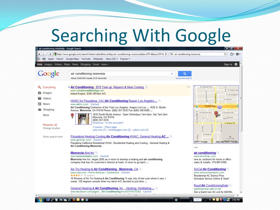 Searching With Google
