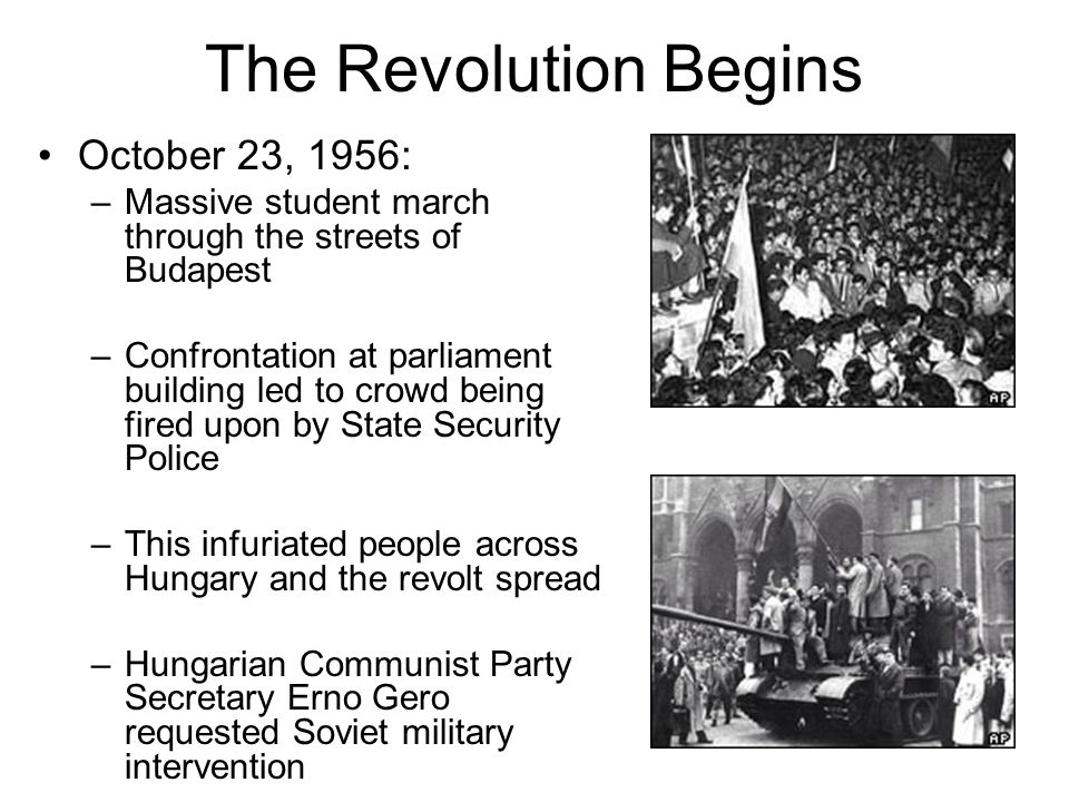 Resistance to Communist Rule: The 1956 Hungarian Revolution. - ppt download