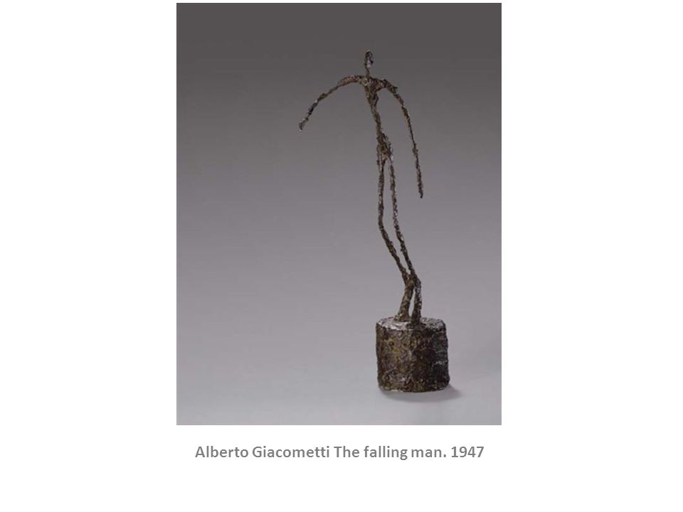 Alberto Giacometti The falling man. 1947