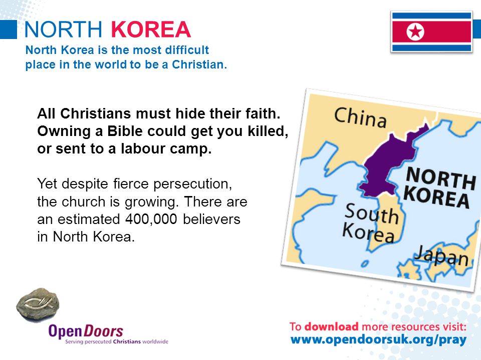 All Christians must hide their faith.