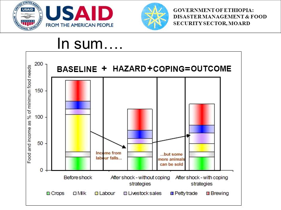 BASELINE HAZARD + COPING OUTCOME + = In sum….