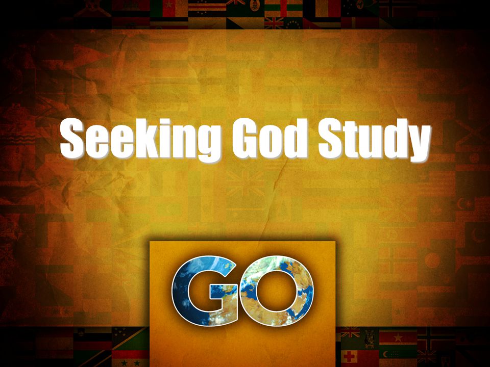 Seeking God Study