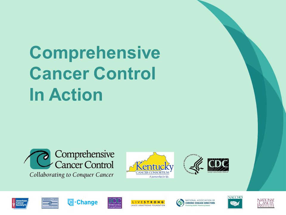 1 Comprehensive Cancer Control In Action