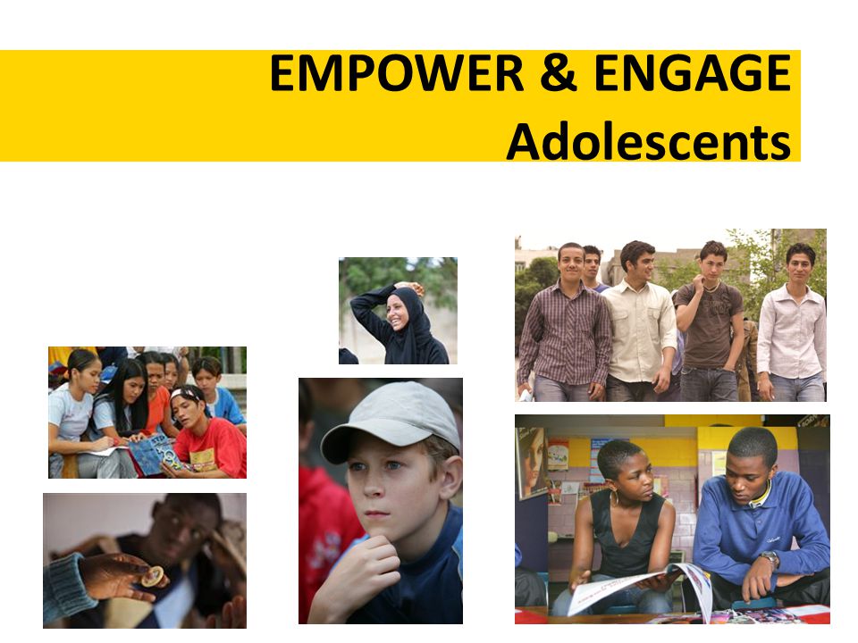 EMPOWER & ENGAGE Adolescents
