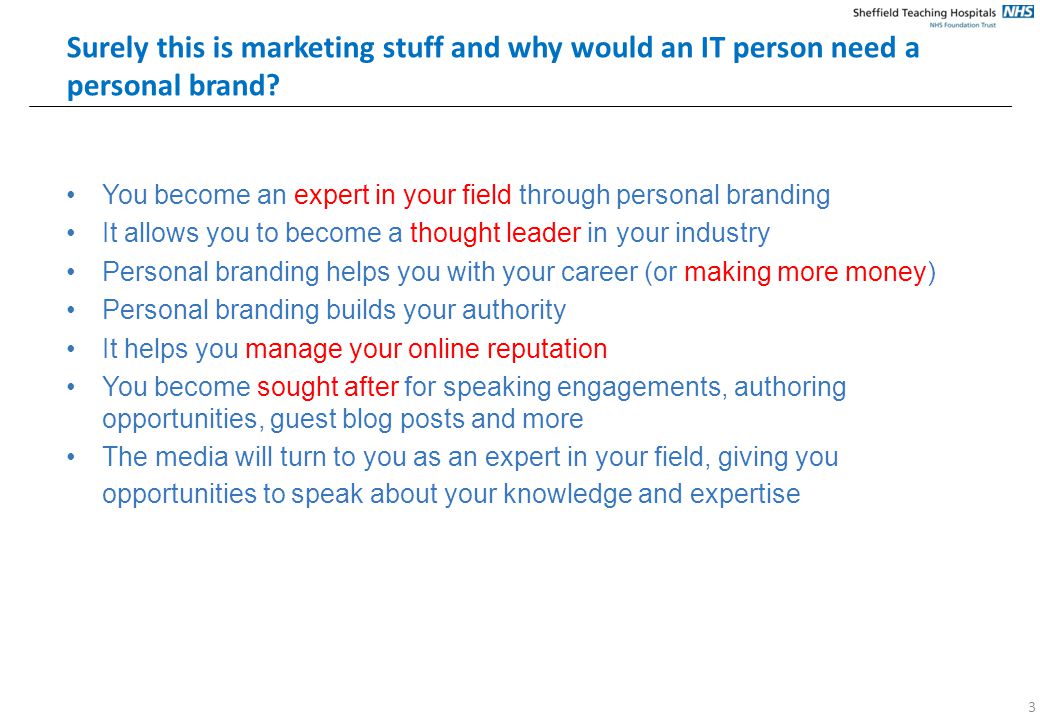 developing your personal brand tracey scotter cio sheffield teaching developing your personal brand