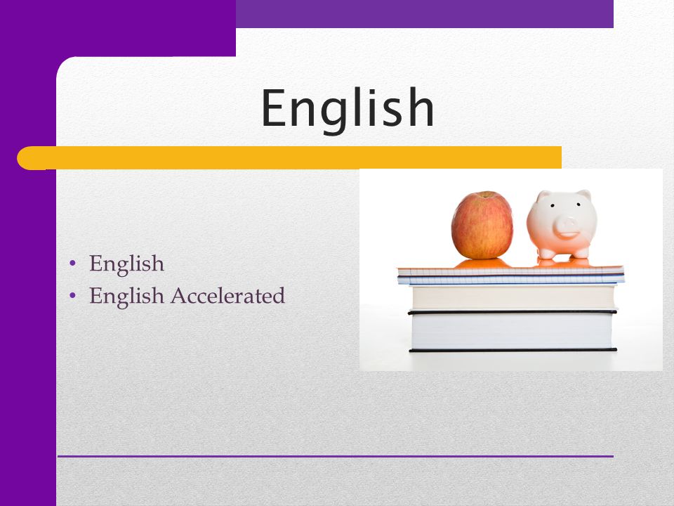English English Accelerated