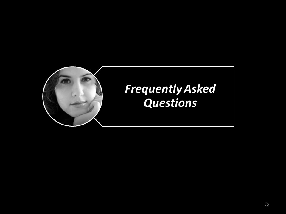 35 Frequently Asked Questions