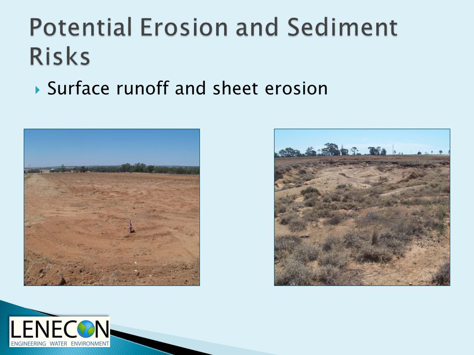 Surface runoff and sheet erosion