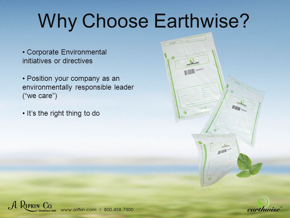 Why Choose Earthwise.