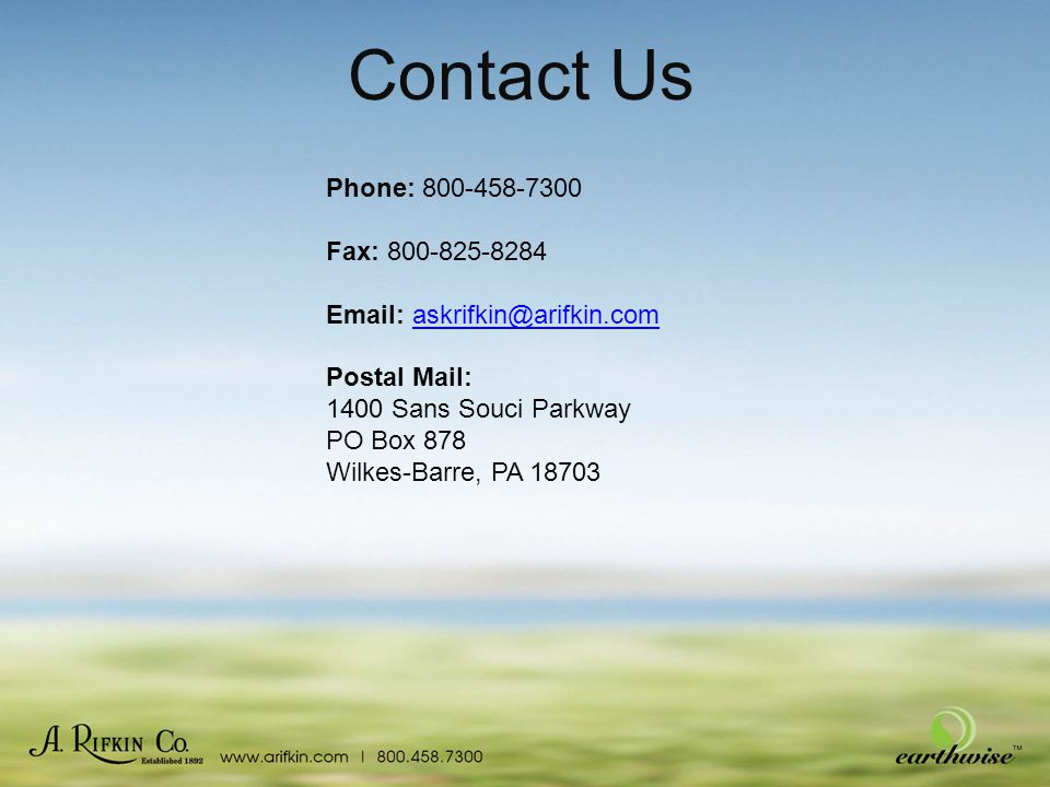 Contact Us Phone: Fax: Postal Mail: 1400 Sans Souci Parkway PO Box 878 Wilkes-Barre, PA 18703