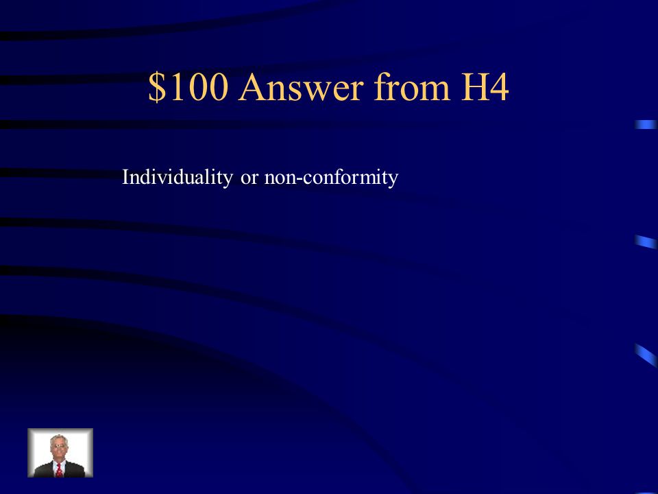 $100 Question from H4 What’s the symbolic meaning of the red hunting hat