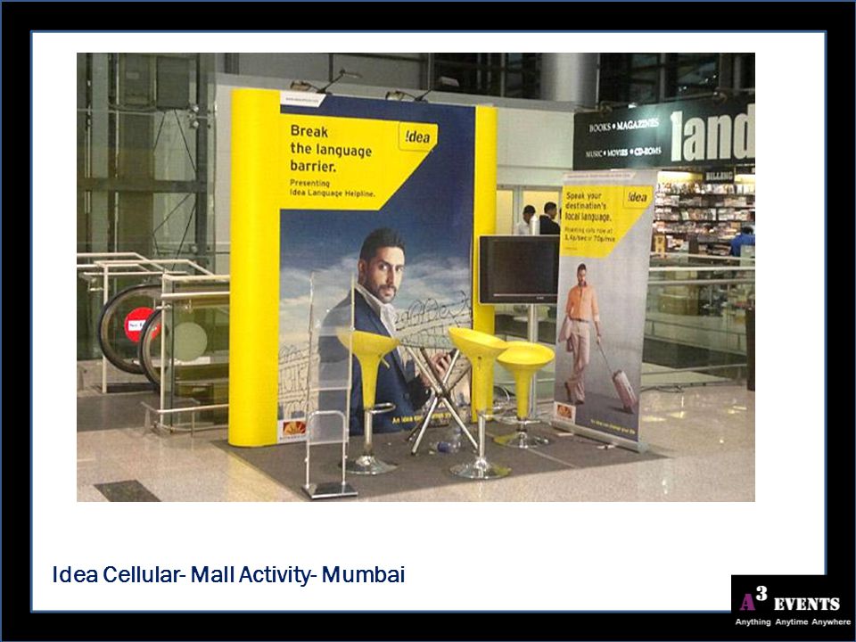 Idea Cellular- Mall Activity- Mumbai