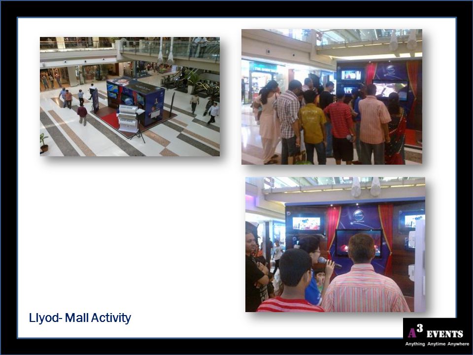 Llyod- Mall Activity