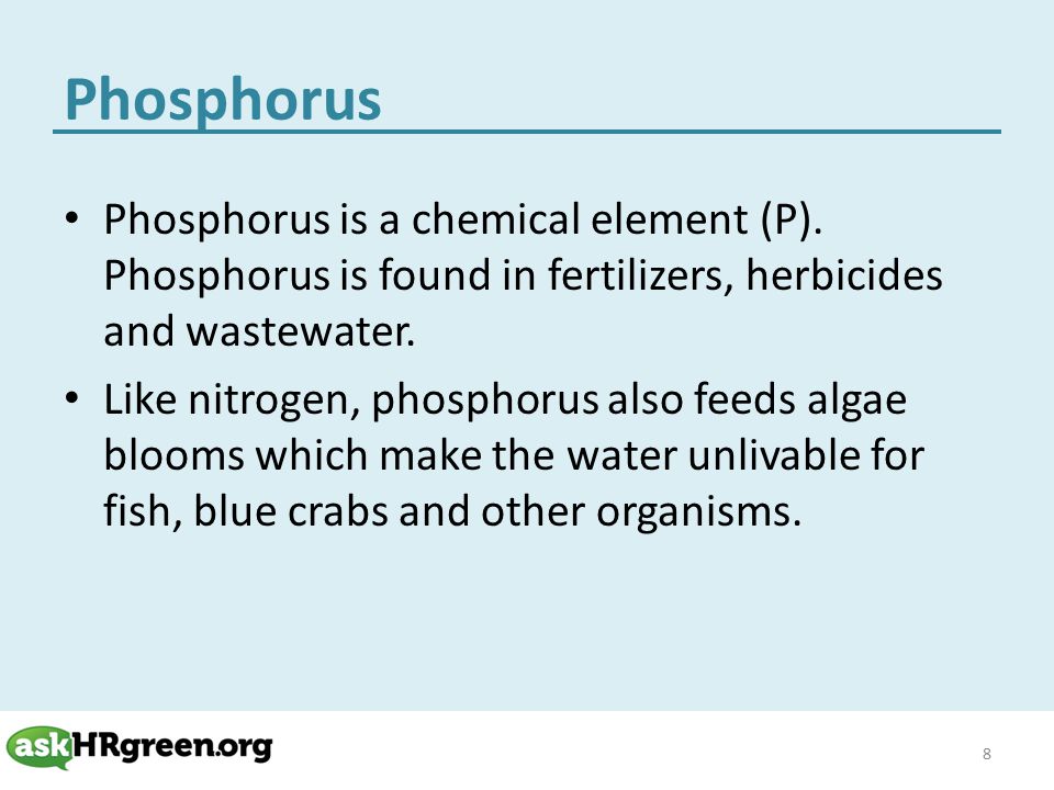 Phosphorus Phosphorus is a chemical element (P).
