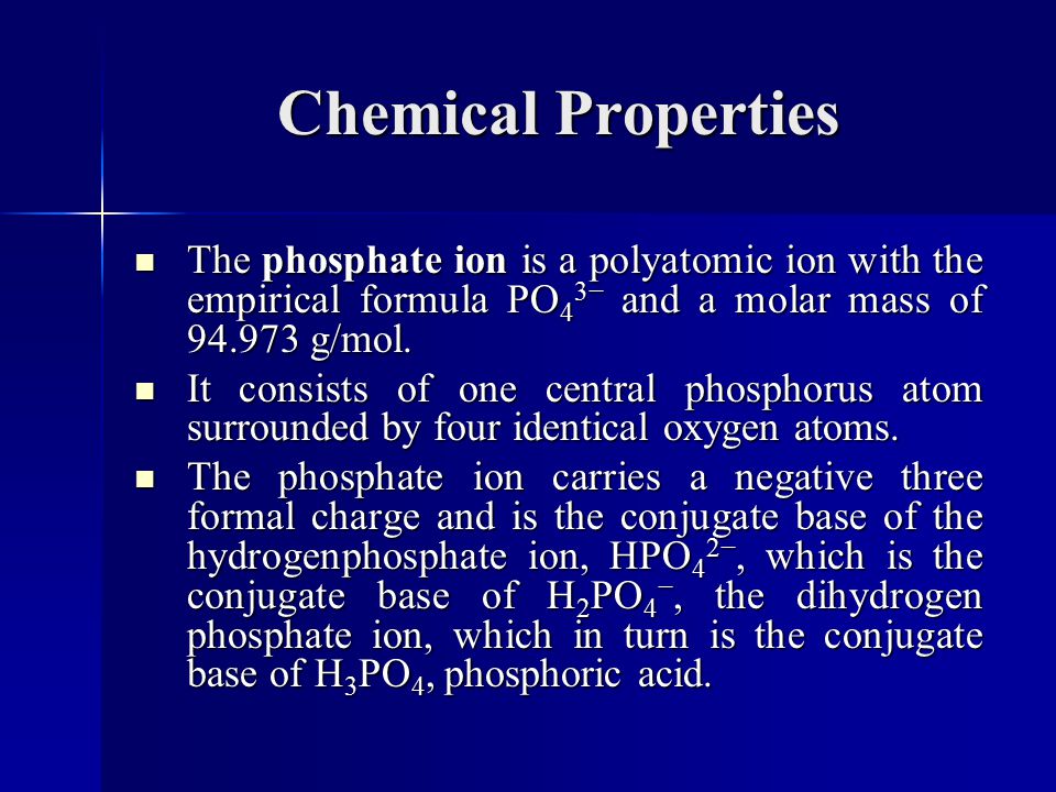 Phosphates Ce Lab What Is Phosphate Phosphate Is A Salt Of Phosphoric Acid Phosphates Are Also Important In Biochemistry And Biogeochemistry Ppt Download