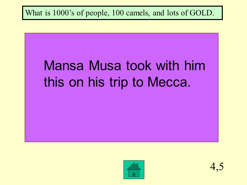 3,5 Who is Mansa Musa The Sultan of Mali who traveled to Makkah in 1324