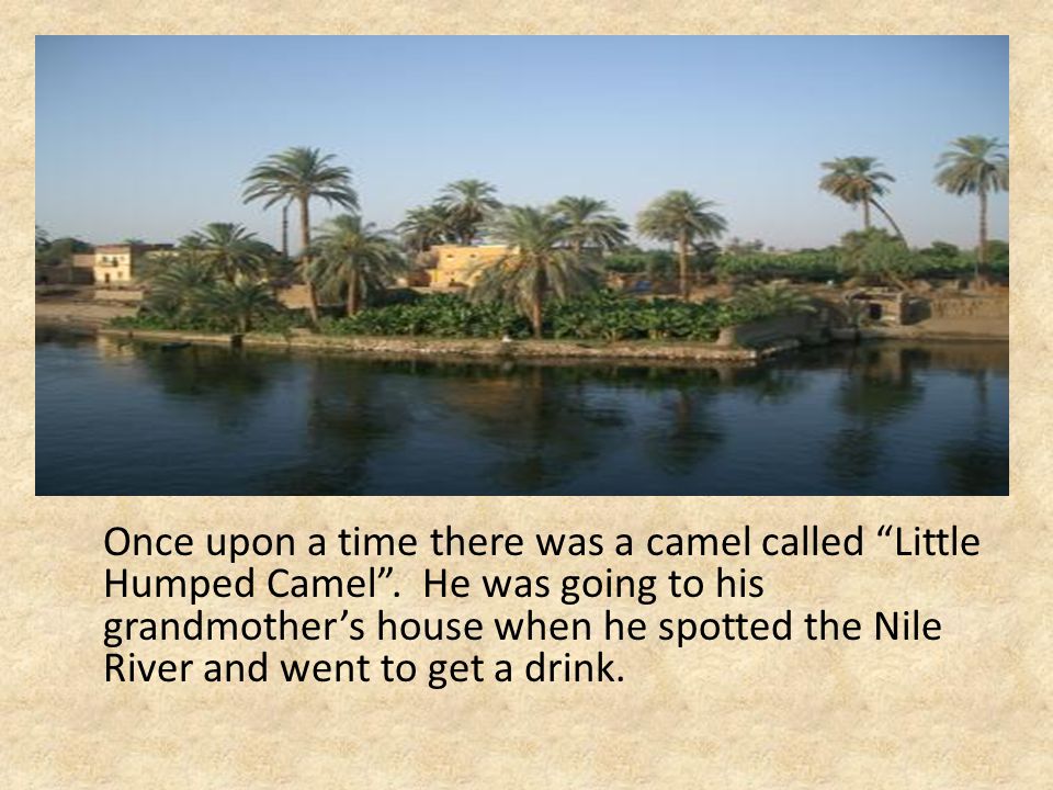 Once upon a time there was a camel called Little Humped Camel .
