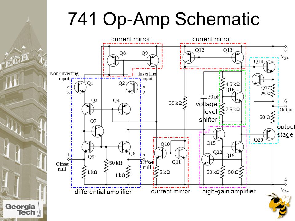 investing op amp schematics