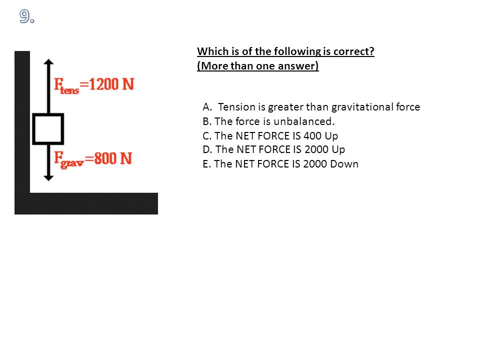 Which is of the following is correct. (More than one answer) A.