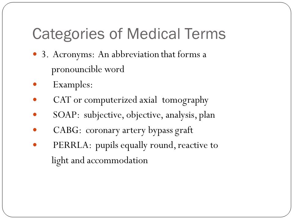 And Frequently Used Abbreviations Medical Terminology Ppt Download And Frequently Used Abbreviations Medical Terminology Ppt Download