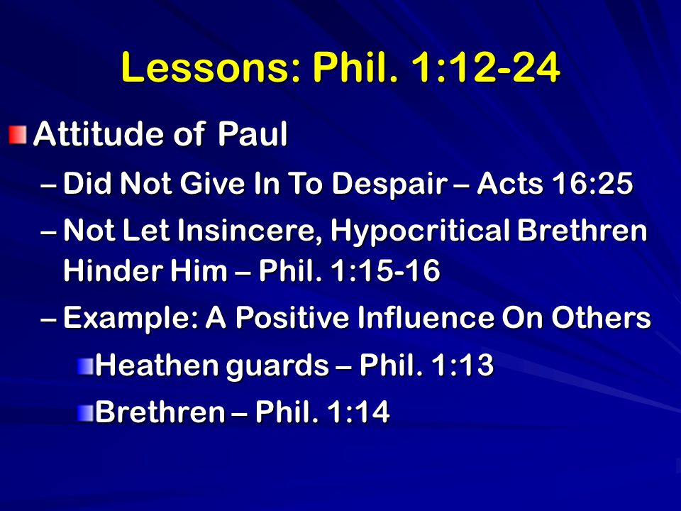Lessons: Phil.