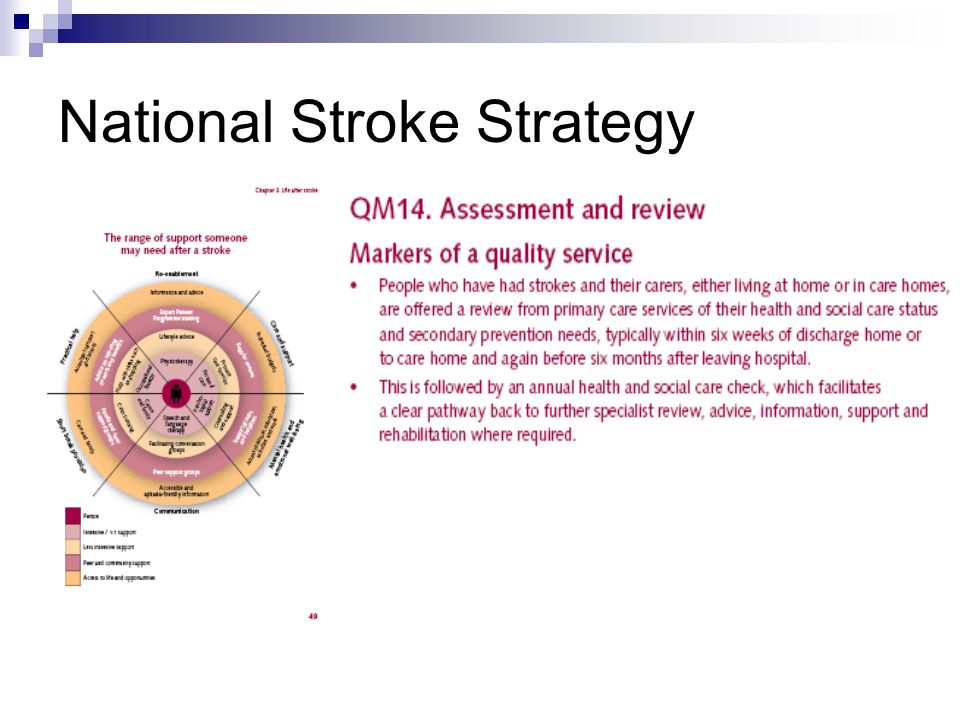 National Stroke Strategy