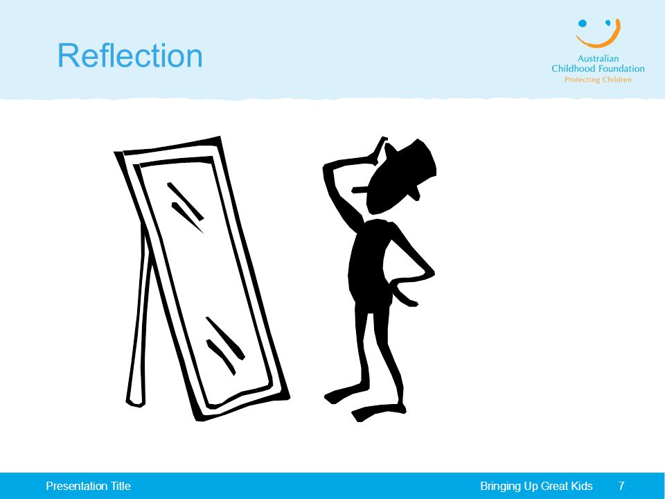 Reflection Bringing Up Great KidsPresentation Title7
