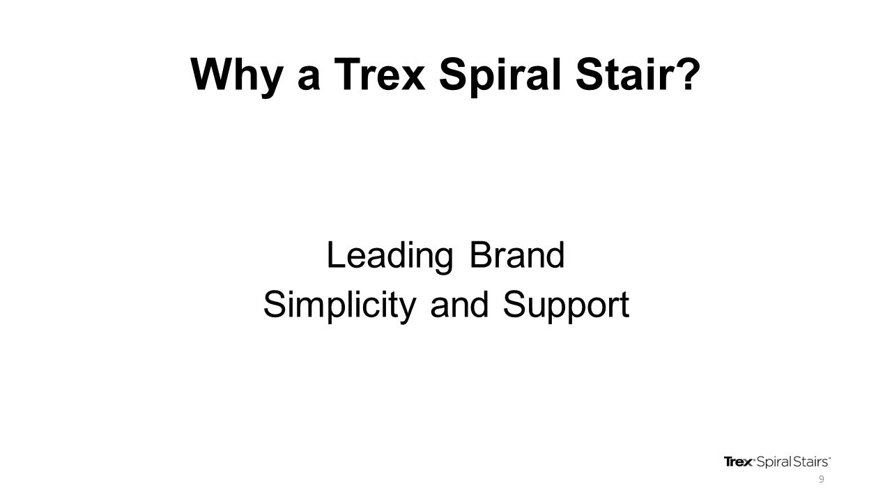 Why a Trex Spiral Stair Leading Brand Simplicity and Support 9