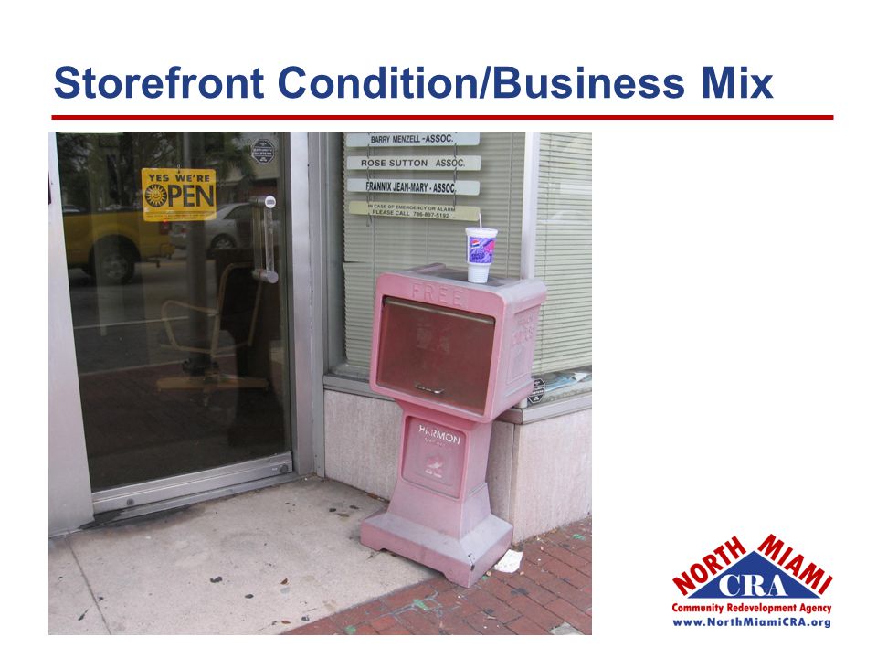 Storefront Condition/Business Mix