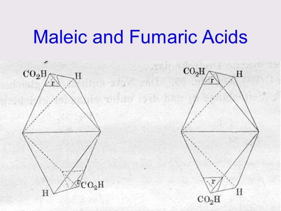 Maleic and Fumaric Acids