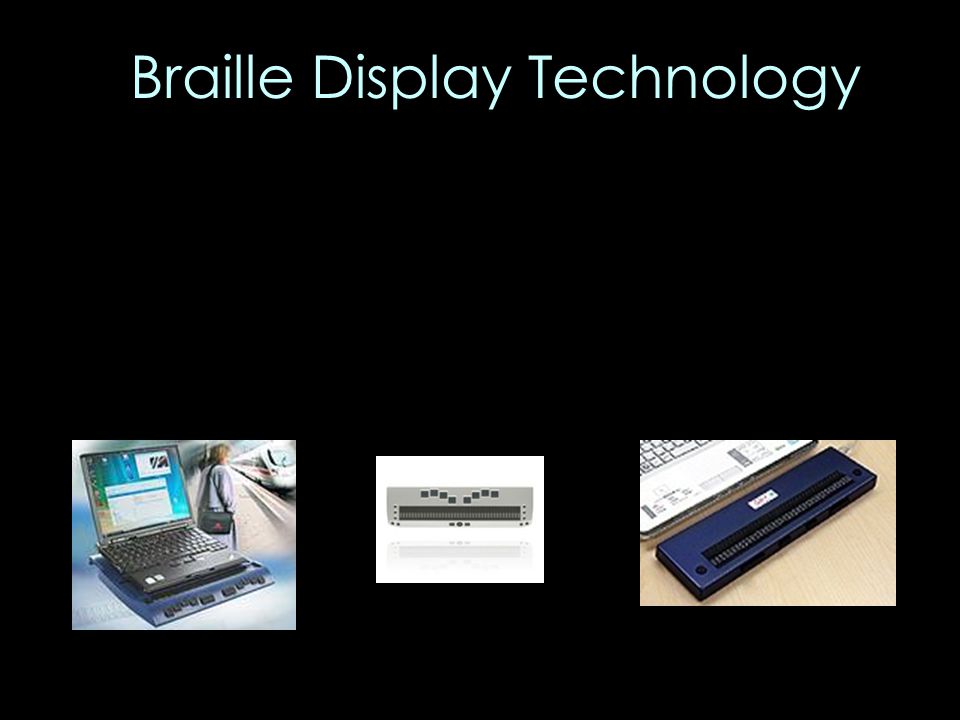 Braille Display Technology