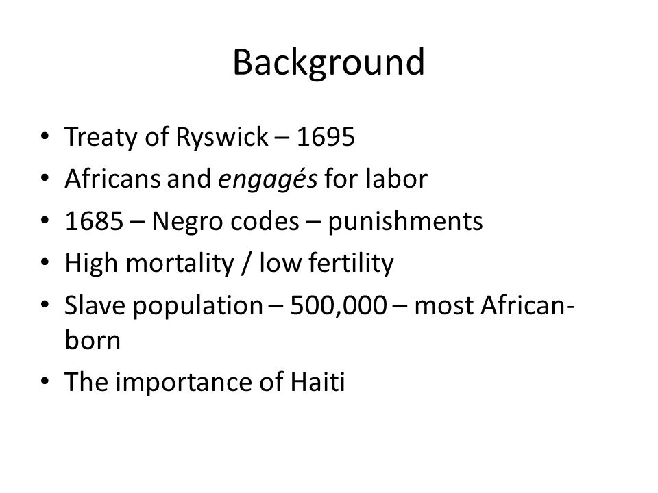 causes of haitian revolution
