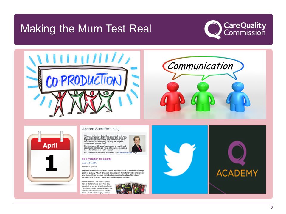 6 Making the Mum Test Real Communication