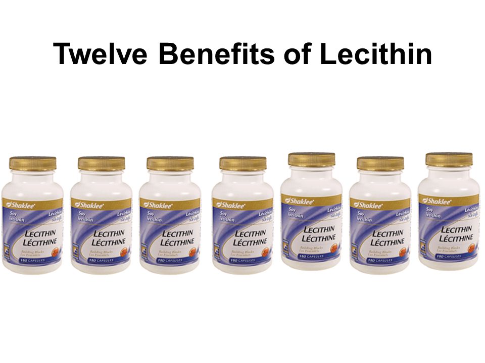 Twelve Benefits of Lecithin