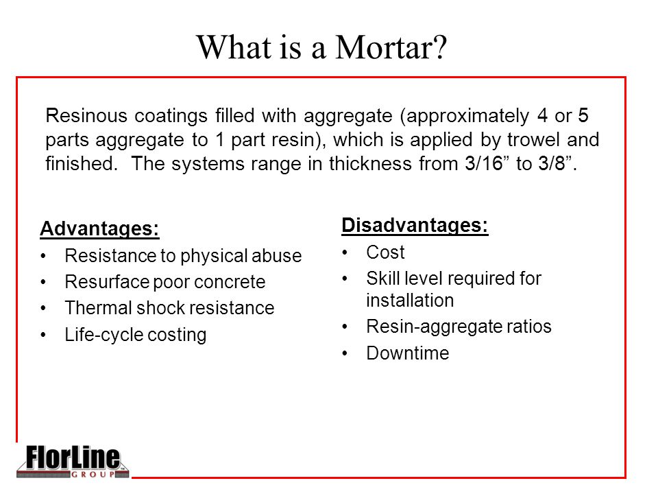 What is a Mortar.