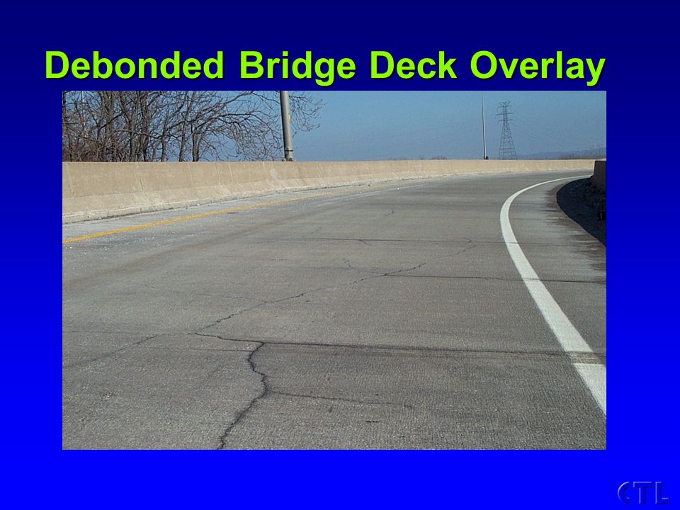 Debonded Bridge Deck Overlay