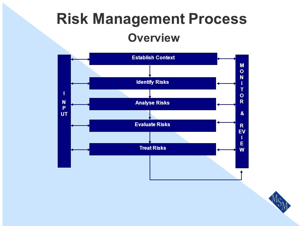 Who Is Responsible For Risk Management. The Responsible Manager(s) is ultimately responsible.