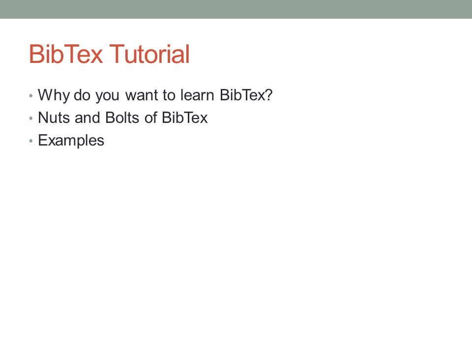 Using Bibtex Making References In Latex Fish Tex Documentclass Article Begin Document Emph My Mother Is A Underline Fish Cite Wf Begin Thebibliography 99 Ppt Download
