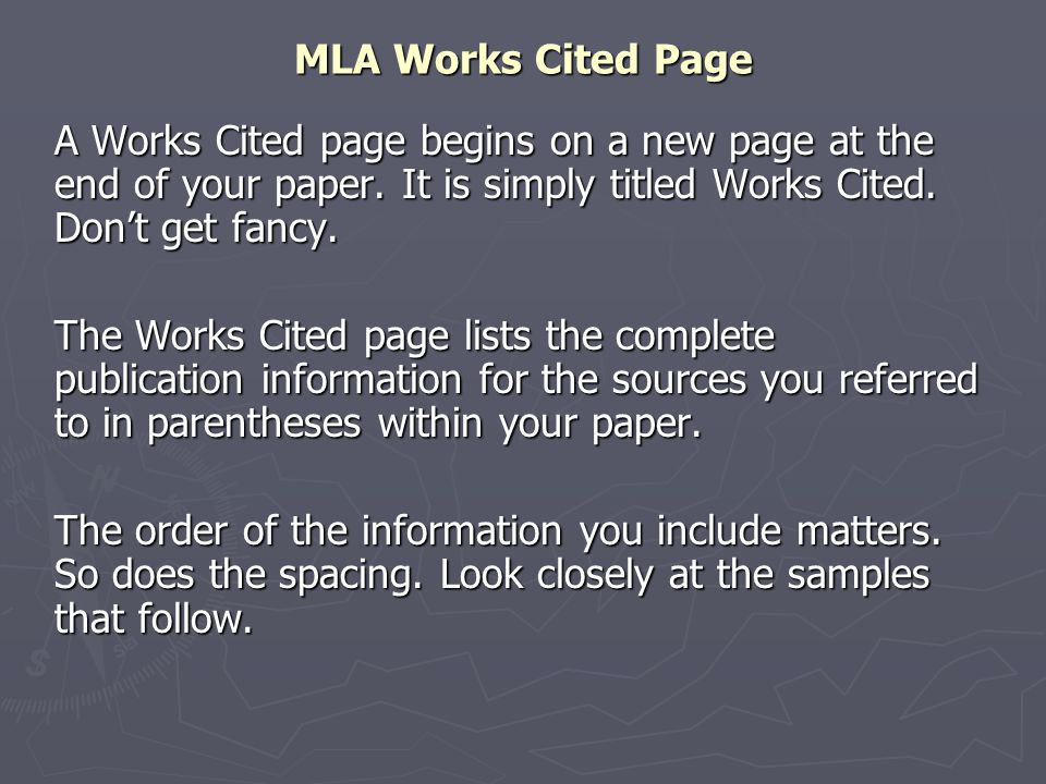 mla in text or parenthetical citations when you borrow information