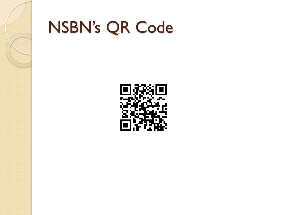 NSBN’s QR Code