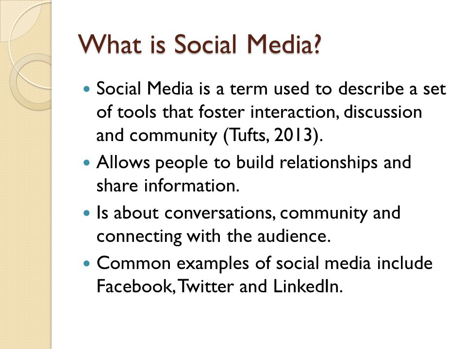 What is Social Media.