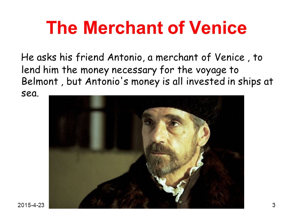 antonio merchant of venice