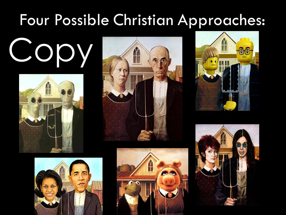 Copy Four Possible Christian Approaches: