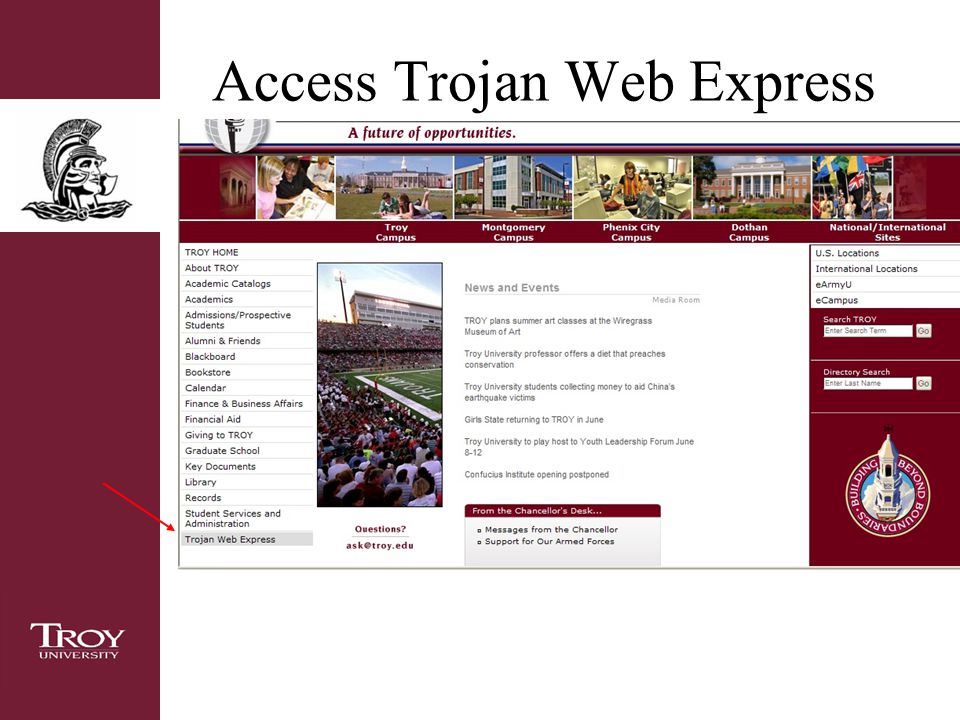 Access Trojan Web Express