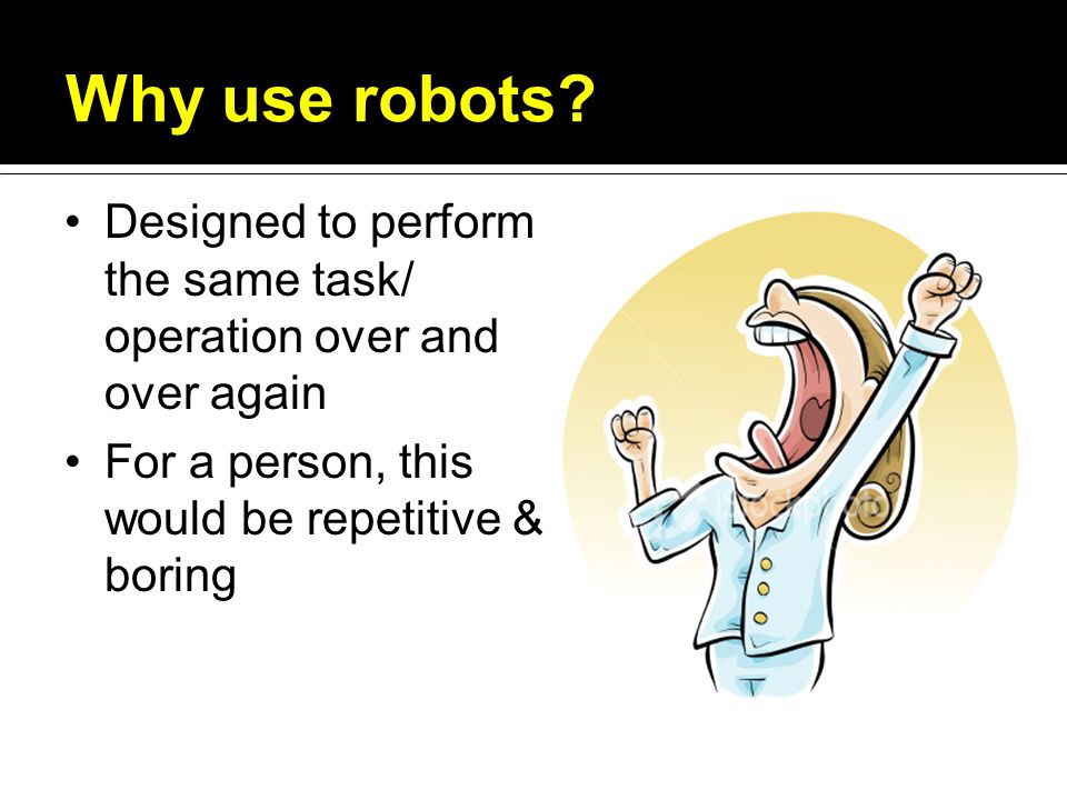 Why use robots.
