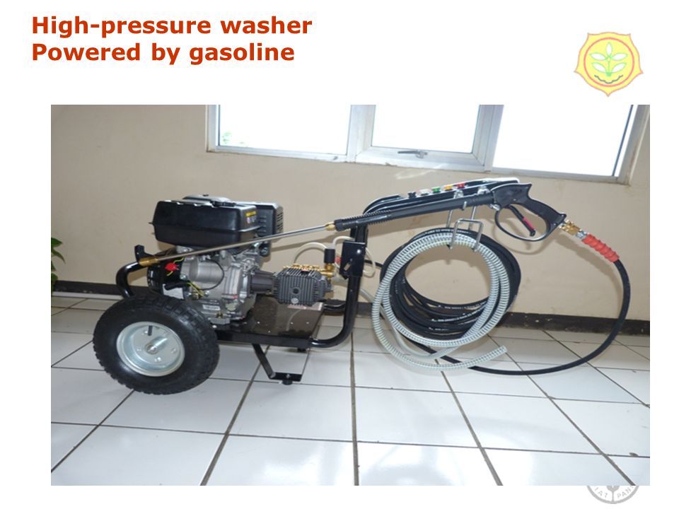 High-pressure washer Powered by gasoline