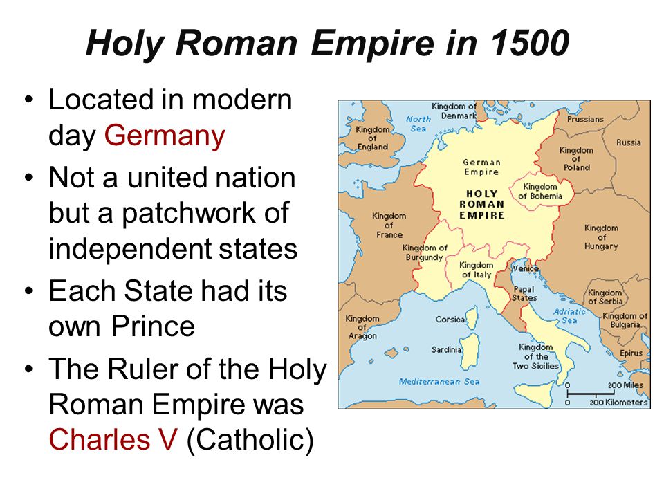 holy roman empire 1500