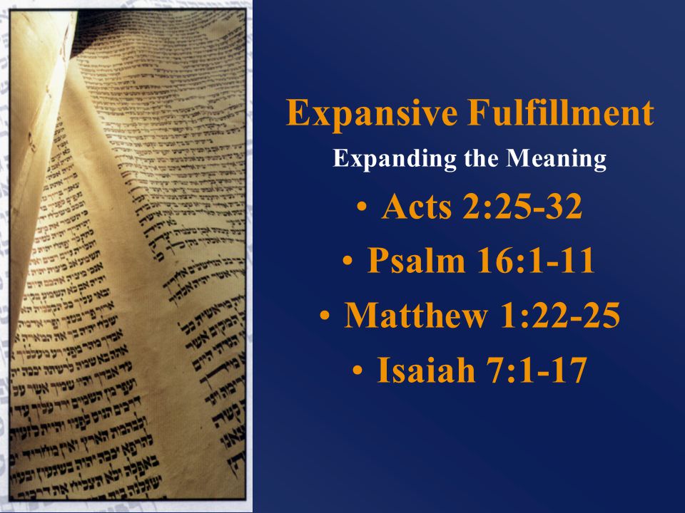 The Fulfillment of Prophecy. “That it might be fulfilled” Matthew 1:22-23  Matthew 2:13-15 Matthew 12:14-21 Matthew 21: ppt download